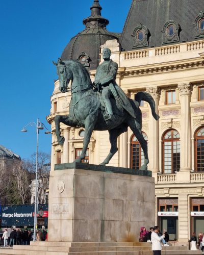 King Carol's statue